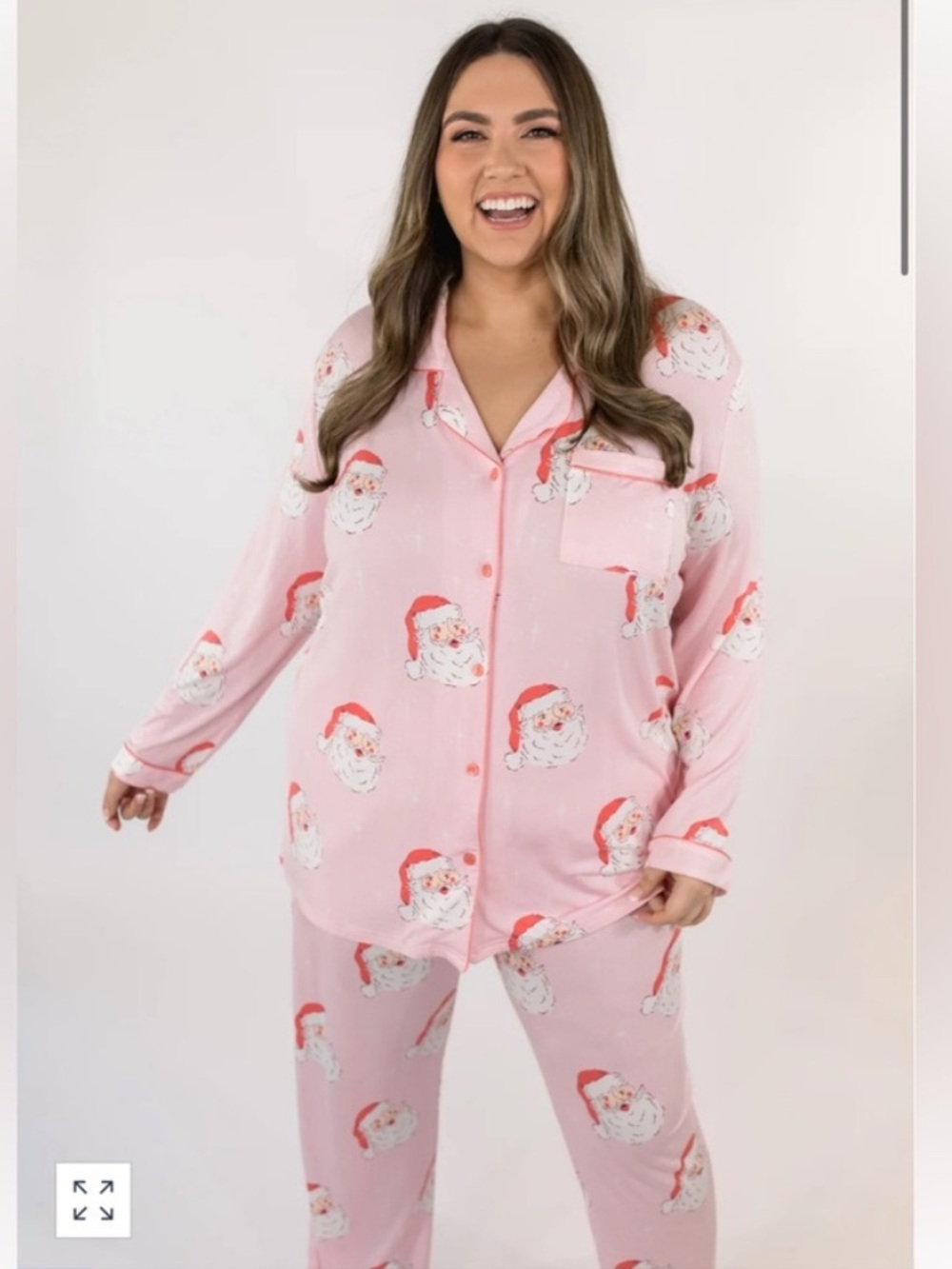 IN MY SUNDAYS Santa Claus pajama set XL
